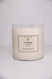 Vanilla Citrus Affirmation "Grateful" Candle - 60 oz