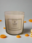 Vanilla Citrus Affirmation "Grateful" Candle - 60 oz