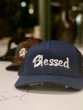 Navy Blue Mesh Hat